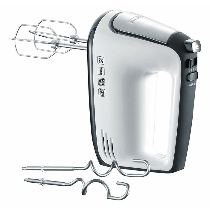 Severin HM 3830 Batidora de mano Blanco y Negro