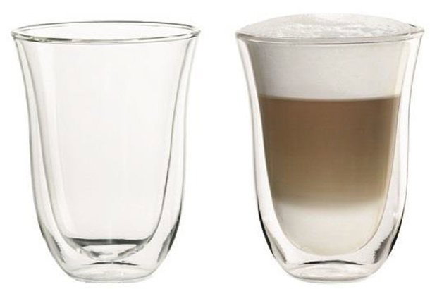 Delonghi Set de 2 tazas Latte Macchiato - 22 cl