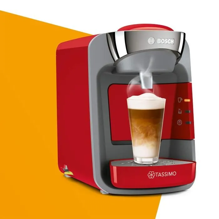 Bosch TAS32 Cafetera Tassimo Suny Multi-bebida Rojo Amapola