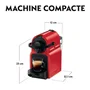 NESPRESSO KRUPS INISSIA YY1531FD Cápsula Espresso Machine - Ruby Red