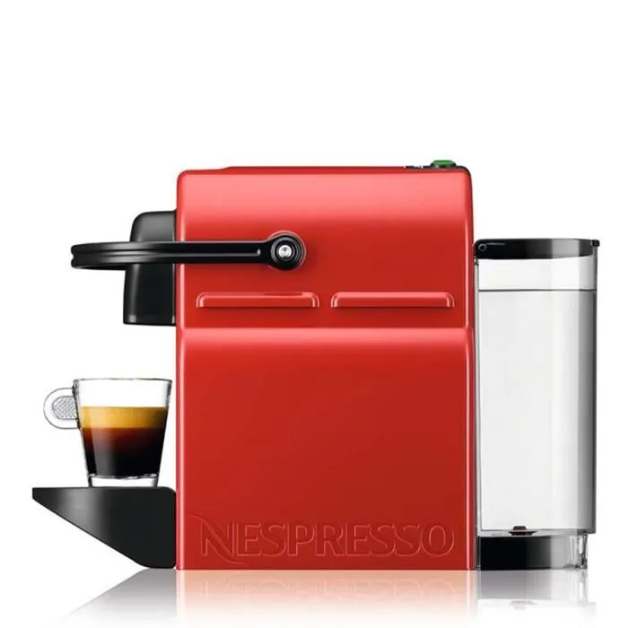 NESPRESSO KRUPS INISSIA YY1531FD Cápsula Espresso Machine - Ruby Red