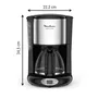 MOULINEX FG362810 Cafetera de filtro programable Subito Timer - Negro