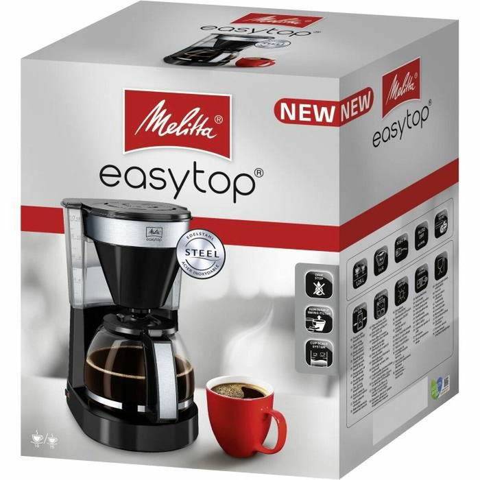 Melitta Easy Top II 1023-04 Cafetera con filtro Negro