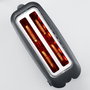 Severin AT 2509 Toaster de 4 rebanadas de acero inoxidable (AT2509)