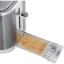 Russell Hobbs 25250-56 Geo Steel Tostadora 4 Funciones Temperatura Ajustable Calentador Pinzas Acero Inoxidable