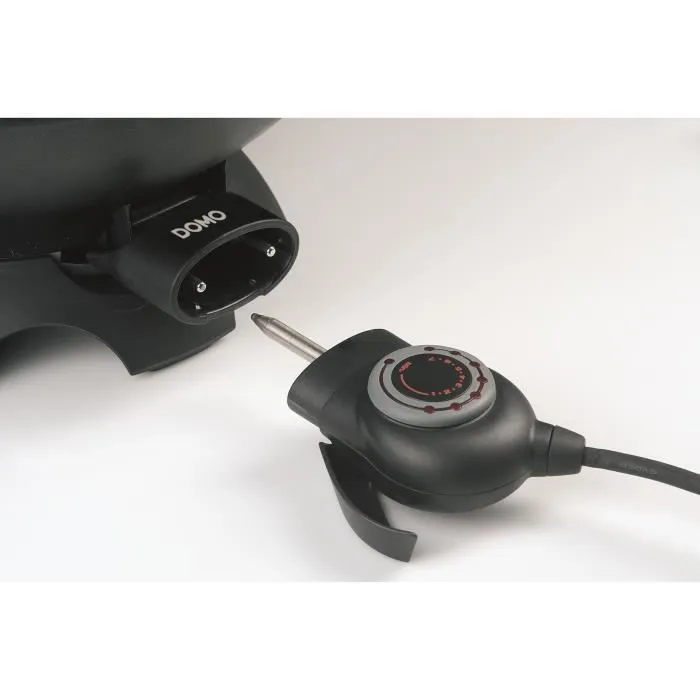 Domo DO8708W Wok Eléctrico - Negro - 1850-2200W - 5L - Antiadherente - Cubierta de Vidrio Domo DO8708W Wok Eléctrico - Negro - 1850-2200W - 5L - Antiadherente - Cubierta de Vidrio