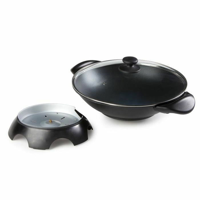 Domo DO8708W Wok eléctrico - Negro Domo DO8708W Wok eléctrico - Negro