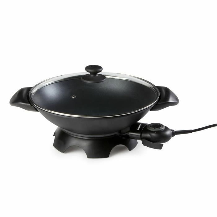 Domo DO8708W Wok eléctrico - Negro Domo DO8708W Wok eléctrico - Negro