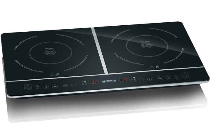 Severin DK 1031 Placa de Inducción Doble Negro