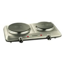Severin Placa de cocina doble blanca DK 1014 (DK 1014)