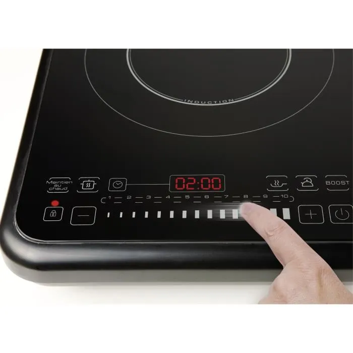 Brandt TI2FSOFT Placa de encimera con 2 placas de inducción Negro Brandt TI2FSOFT Placa de encimera con 2 placas de inducción Negro