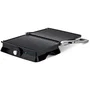 Hkoenig Plancha Eléctrica para Carne GR20 - 2000W, Acero Inoxidable y Negro