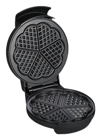 Severin WA 2103 Gofrera con forma de corazón, acero inoxidable y negro Severin WA 2103 Gofrera con forma de corazón, acero inoxidable y negro