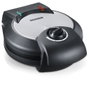 Severin WA 2103 Gofrera con forma de corazón, acero inoxidable y negro