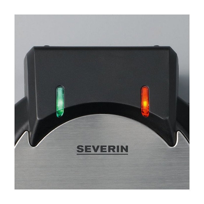 Severin WA 2103 Gofrera con forma de corazón, acero inoxidable y negro Severin WA 2103 Gofrera con forma de corazón, acero inoxidable y negro