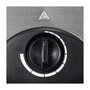Severin WA 2103 Gofrera con forma de corazón, acero inoxidable y negro