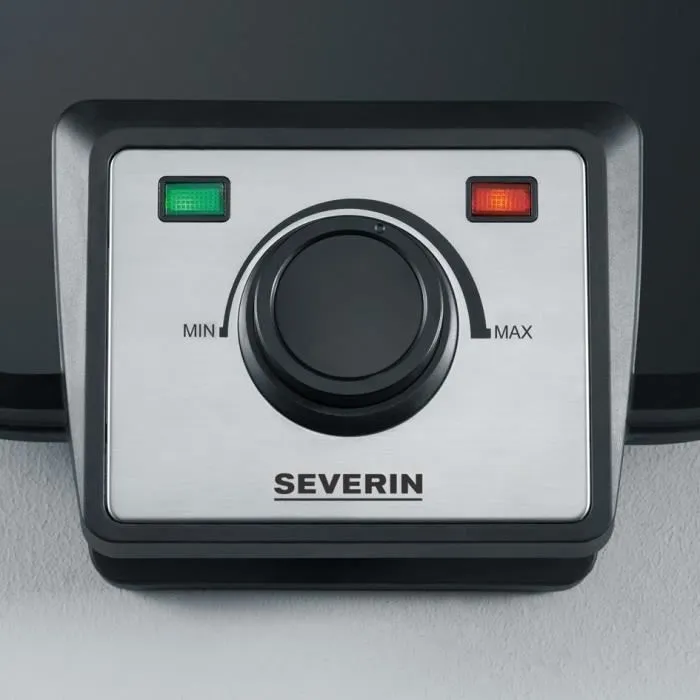 Severin WA 2106 Gofrera Eléctrica Negro Severin WA 2106 Gofrera Eléctrica Negro