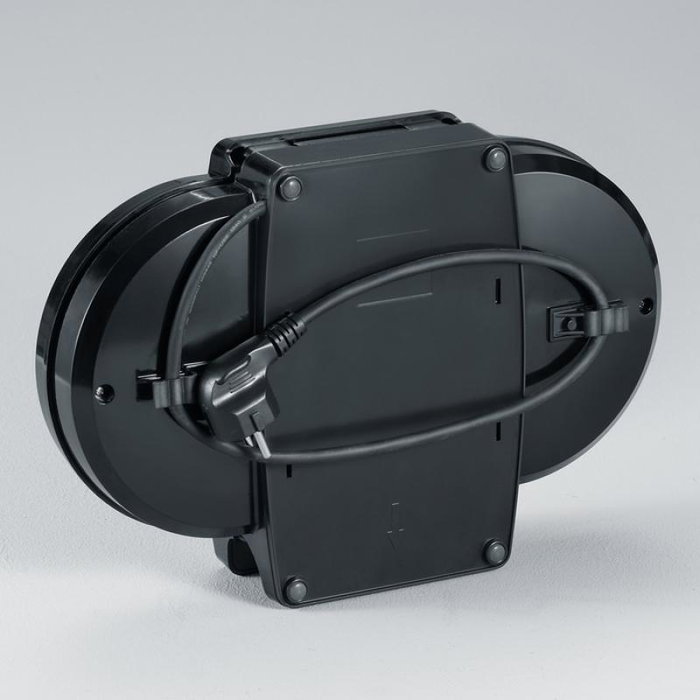 Severin Máquina para Waffles WA2106 - 1200W - 2 Waffles Simultáneos - Negro