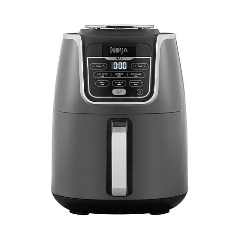 Ninja AF160EU MAX Freidora de Aire Caliente 5.2L 1750W, 1Kg Capacidad, 6 Programas, Gris