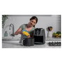 Ninja AF160EU MAX Freidora de Aire Caliente 5.2L 1750W, 1Kg Capacidad, 6 Programas, Gris