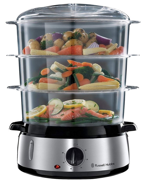 Russell Hobbs 19270-56 Cook@Home Vaporera con 3 Cestas