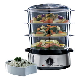 Russell Hobbs Cocina a Vapor 19270-56 con 3 cestas apilables