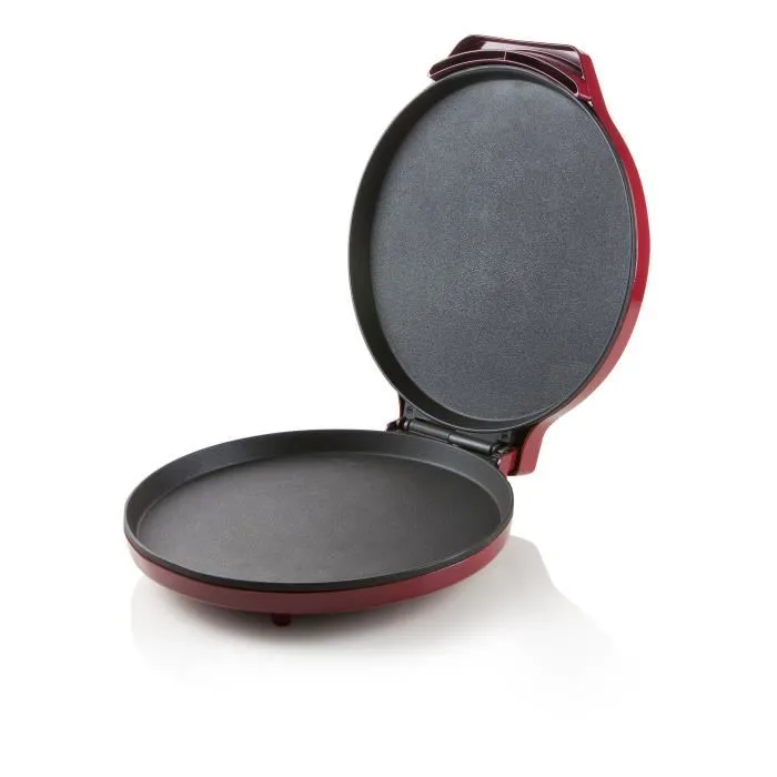 Domo Horno de Pizza Eléctrico DO9177PZ Rojo 1450W Diámetro 30 cm Ideal para Pizzas Tortillas Quiches Domo Horno de Pizza Eléctrico DO9177PZ Rojo 1450W Diámetro 30 cm Ideal para Pizzas Tortillas Quiches