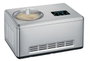 Severin EZ 7405 Máquina de helados y yogur 2 en 1 en acero inoxidable cepillado
