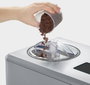 Severin EZ 7405 Máquina de helados y yogur 2 en 1 en acero inoxidable cepillado