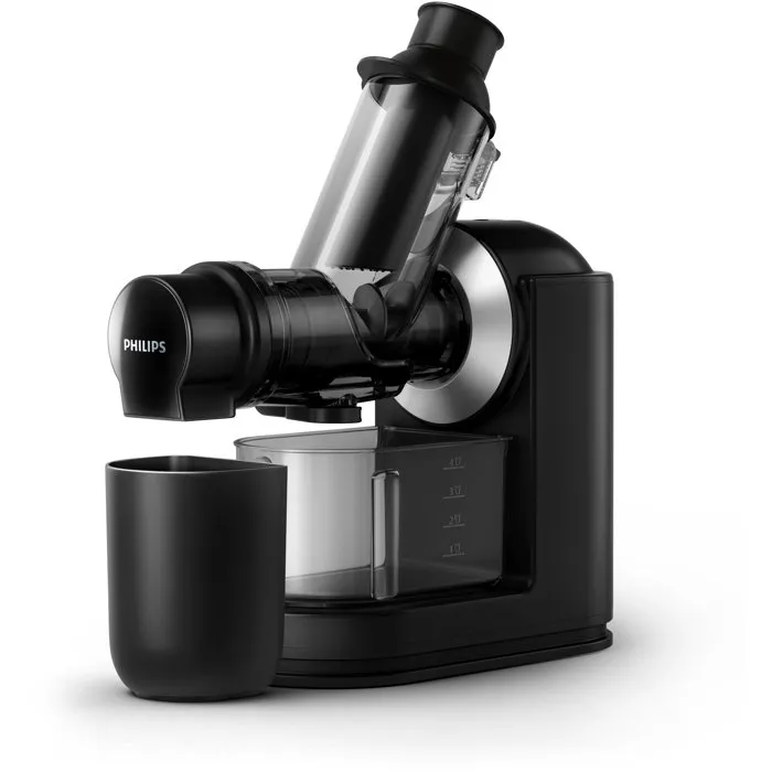 Philips Extractor de Jugo HR1889 / 70 Negro - 150W, Rotación Lenta, Chimenea XL 70mm, Limpieza Rápida Philips Extractor de Jugo HR1889 / 70 Negro - 150W, Rotación Lenta, Chimenea XL 70mm, Limpieza Rápida