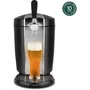 Hkoenig BW1778 Dispensador de Cerveza 5L con Sistema de Enfriamiento Integrado y Pantalla LED