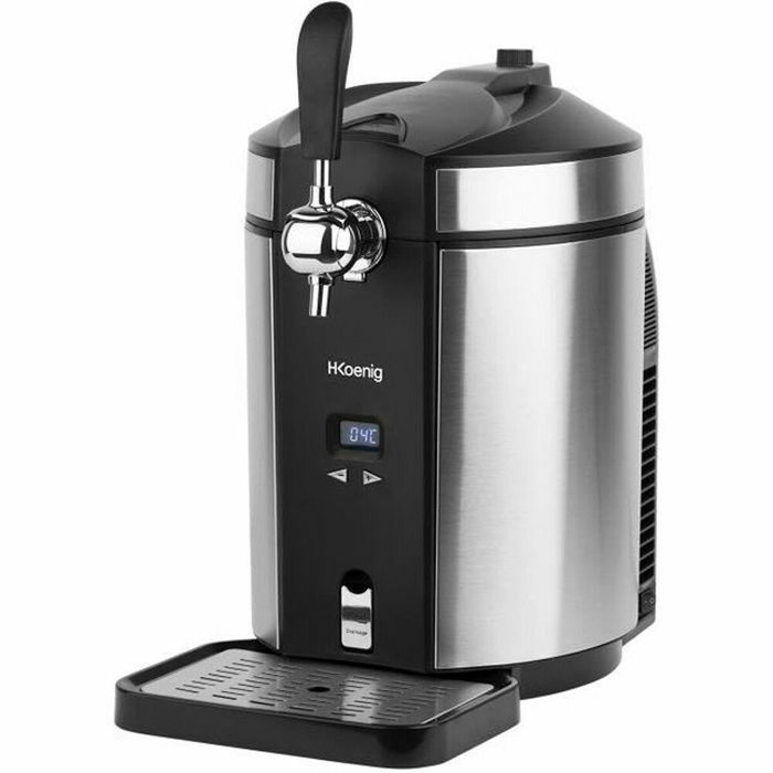 Hkoenig Dispensador de Cerveza BW1880 Negro / Acero inoxidable Hkoenig Dispensador de Cerveza BW1880 Negro / Acero inoxidable
