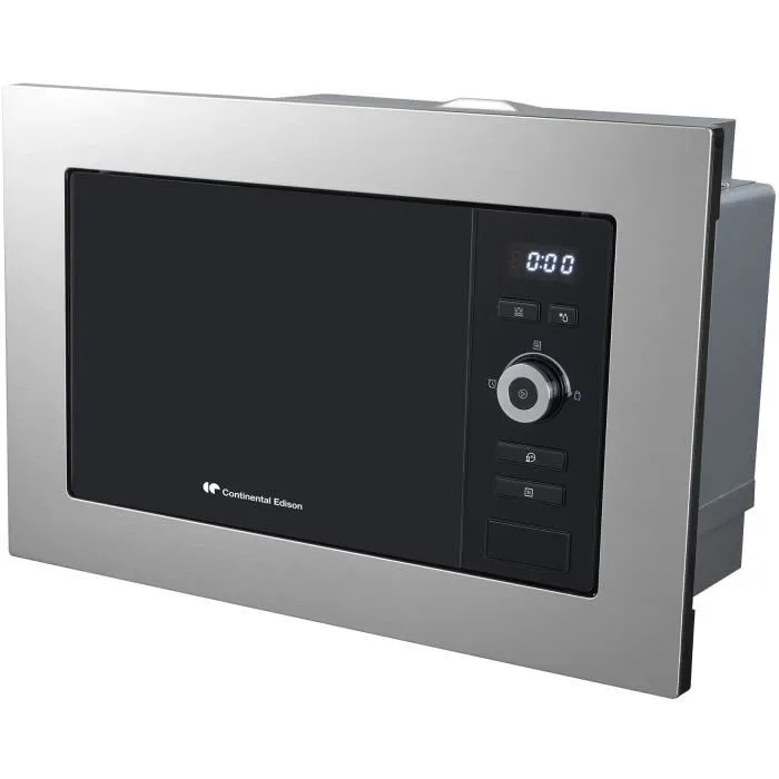 Continental Edison MO20IXEG Horno Microondas 20 Litros con Grill Empotrado