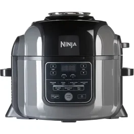 Ninja OP300EU Olla Eléctrica Multifunción 7 en 1 Foodi 6L con Freidora de Aire, Olla a Presión y más