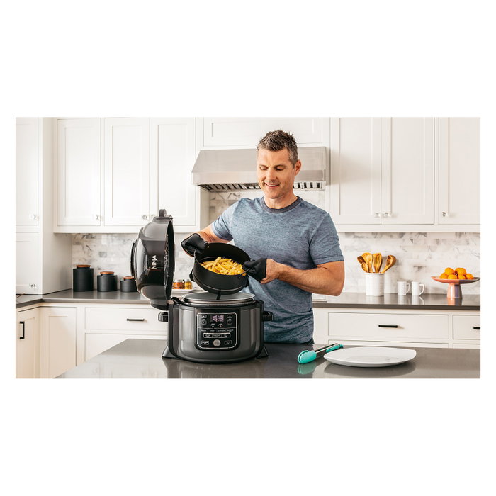 Ninja OP300EU Foodi 7-in-1 Multikocher 6 Litros 1460W Negro Antiadherente Cerámico