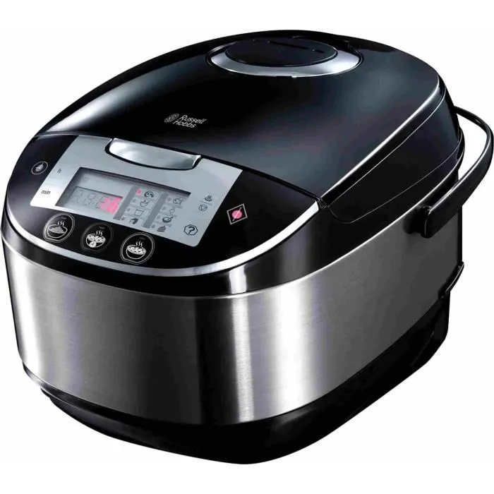 Russell Hobbs Multicooker Eléctrico Cook @ Home 21850-56 Negro 5L con 11 Programas de Cocción Control Digital Acero Inoxidable Russell Hobbs Multicooker Eléctrico Cook @ Home 21850-56 Negro 5L con 11 Programas de Cocción Control Digital Acero Inoxidable