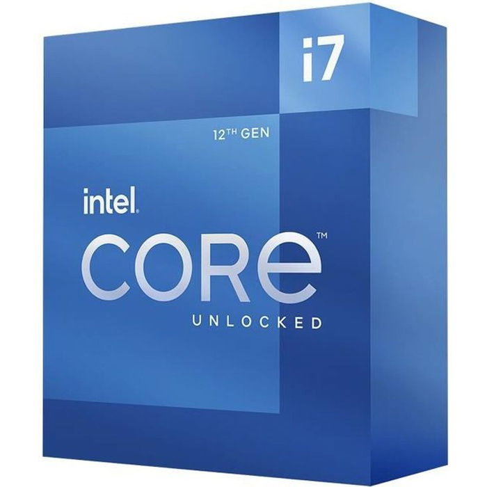 Intel Core i7-12700K 12.ª Gen, 12 núcleos, 3.60 GHz, LGA1700
