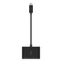 Belkin AVC001BTBK Adaptador USB-C a VGA con carga 60W Negro