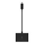 Belkin Hub USB-C AVC001BTBK - Base y Replicador de Puertos USB 3.2 Gen 1 Type-C con Carga de 60W, VGA, Color Negro