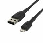 Belkin Cable Boost Charge Lightning a USB-A de 3 m Negro