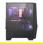 MSI FORGE 100R Caja de PC Midi Tower Negra con Ventana Lateral e Iluminación RGB
