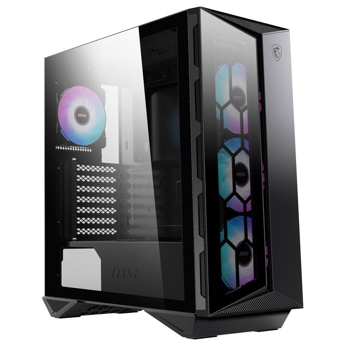 MSI MPG GUNGNIR 110R Midi Tower Negro con Ventana y RGB para Gaming
