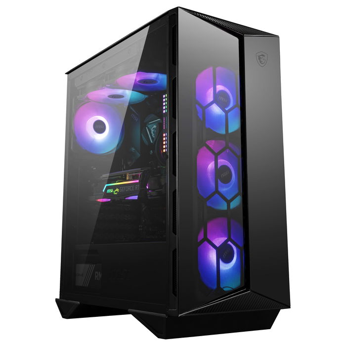 MSI MPG GUNGNIR 110R Midi Tower Negro con Ventana y RGB para Gaming