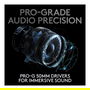 Logitech 981-000907 PRO X Lightspeed Auriculares Gaming Inalámbricos - Negro