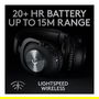 Logitech 981-000907 PRO X Lightspeed Auriculares Gaming Inalámbricos - Negro