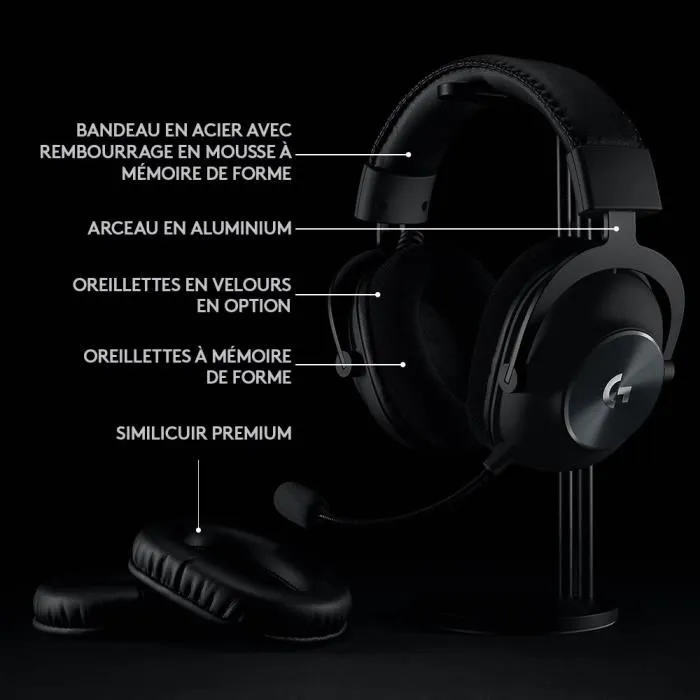 Logitech G PRO X Wireless Lightspeed Negro Logitech G PRO X Wireless Lightspeed Negro