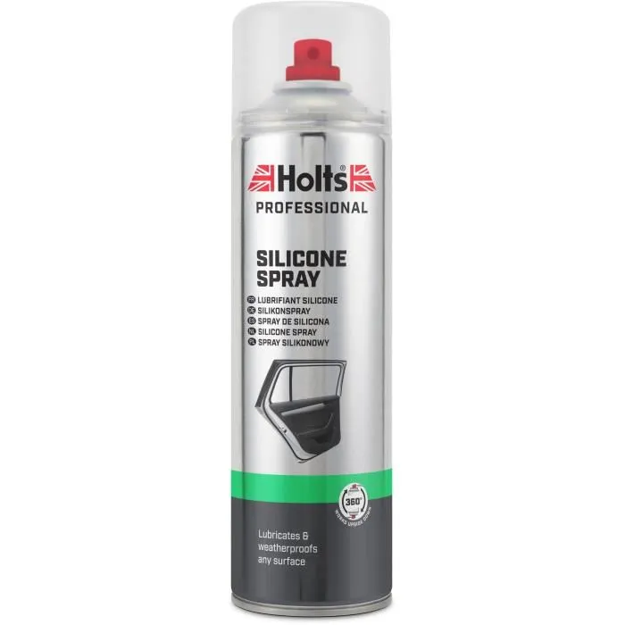 Holts Lubricante de Silicona: Lubrica, Protege e Impermeabiliza Caucho, Plástico, Metal y Madera Holts Lubricante de Silicona: Lubrica, Protege e Impermeabiliza Caucho, Plástico, Metal y Madera