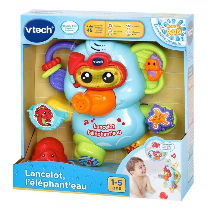 Vtech Baby Lancelot, el Elephant'eau - Juguete de baño Vtech Baby Lancelot, el Elephant'eau - Juguete de baño