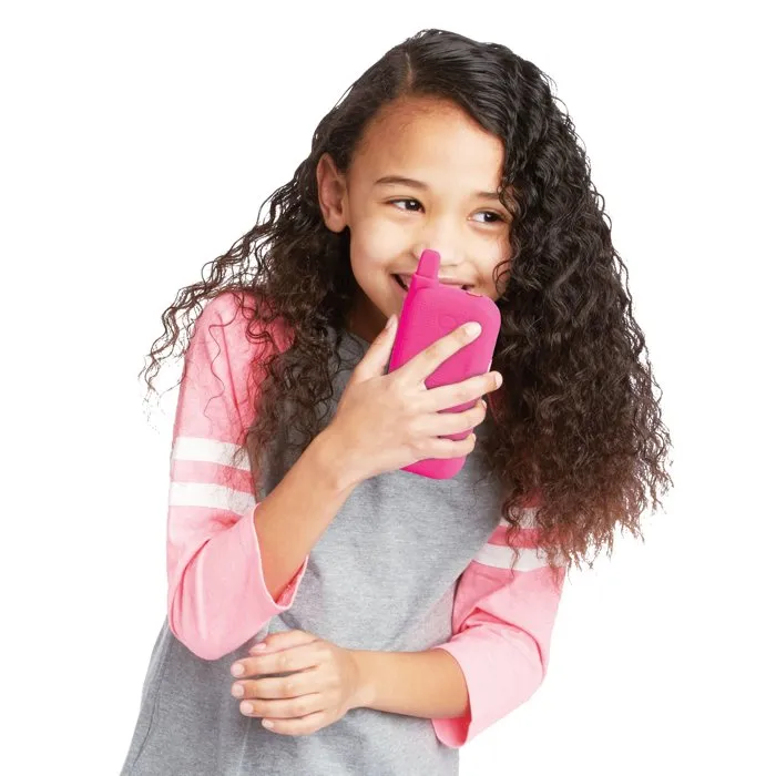 Vtech Kidi Talkie Rosa Juguete Walkie-Talkie para Niños de 4 a 10 años, 6 Funciones
