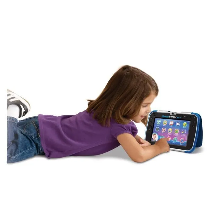 VTECH Storio Max XL 2.0 Tableta Educativa para Niños de 7 Pulgadas Azul, 3-11 Años